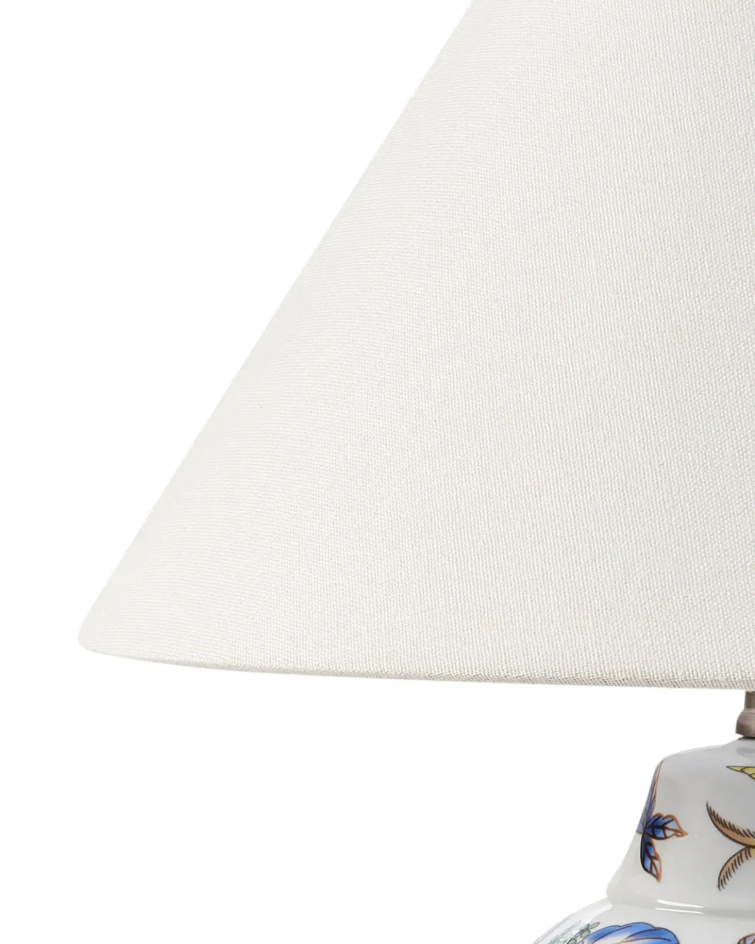 Lampada da tavolo MORACA Porcellana Bianco/Blu