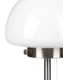 Lampada da tavolo MORUGA Metallo Argento