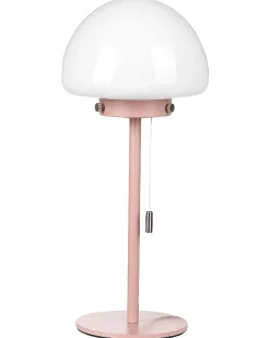 Lampada da tavolo MORUGA Metallo Rosa