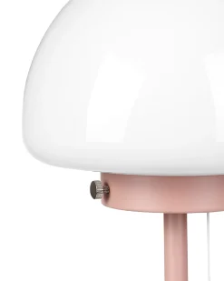 Lampada da tavolo MORUGA Metallo Rosa