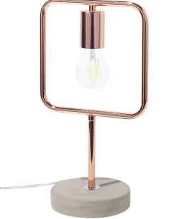 Lampada da tavolo MUNDO Metallo Rame