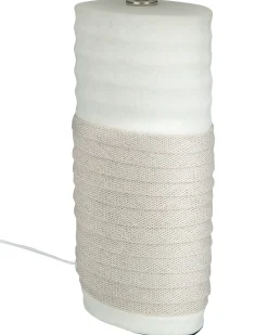 Lampada da tavolo NAVIA Porcellana Beige chiaro