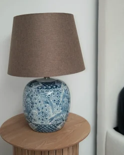 Lampada da tavolo NEIRA Porcellana Marrone
