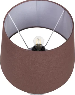 Lampada da tavolo NEIRA Porcellana Marrone