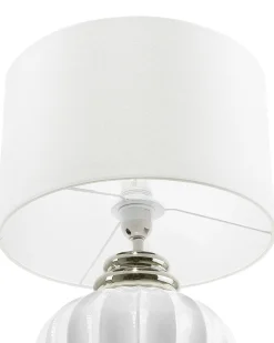 Lampada da tavolo NERIS Ceramica Bianco sporco