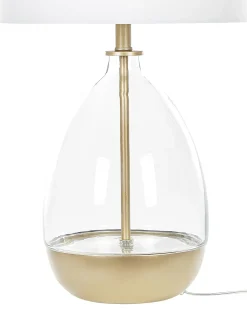 Lampada da tavolo OKARI Vetro Bianco
