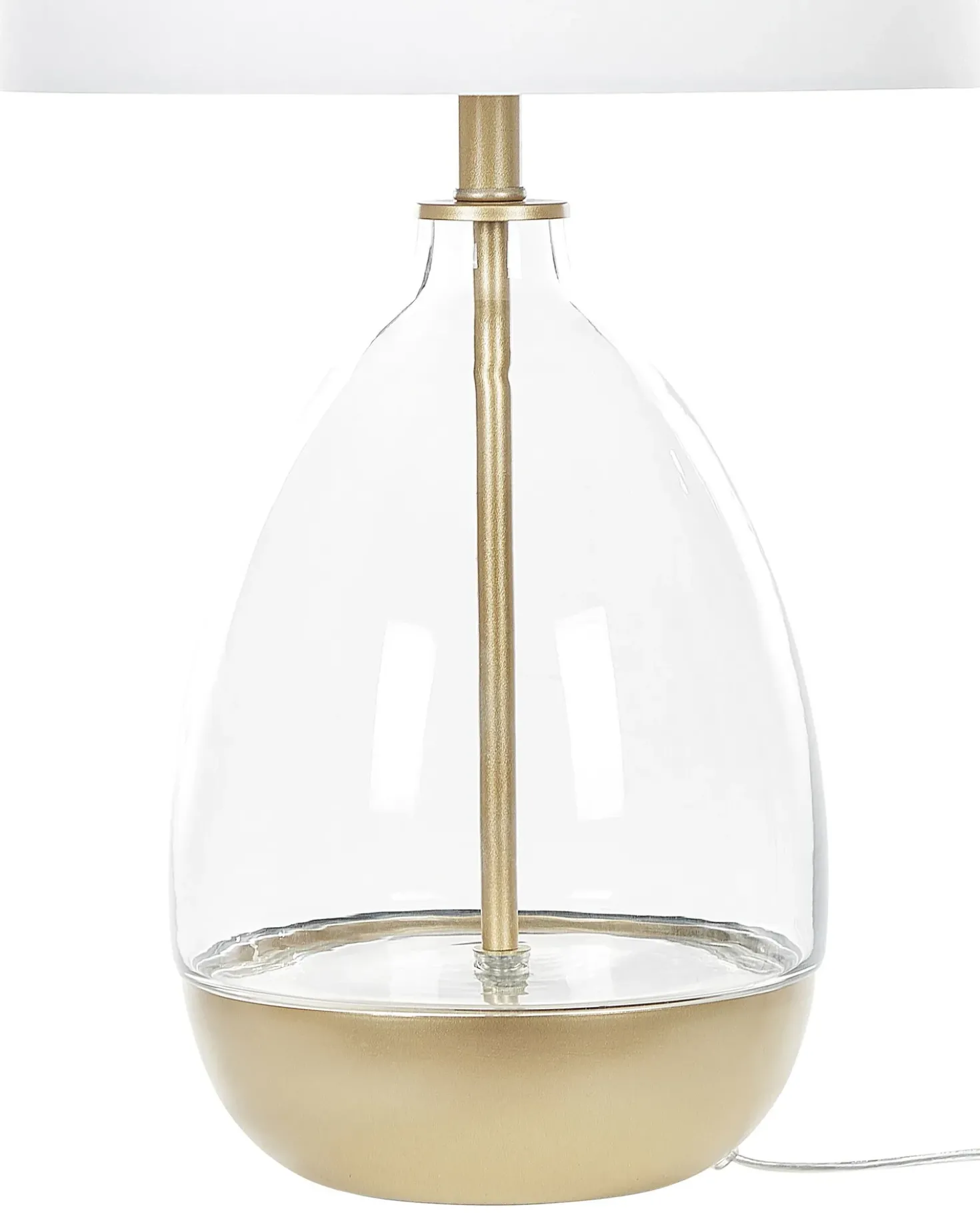Lampada da tavolo OKARI Vetro Bianco
