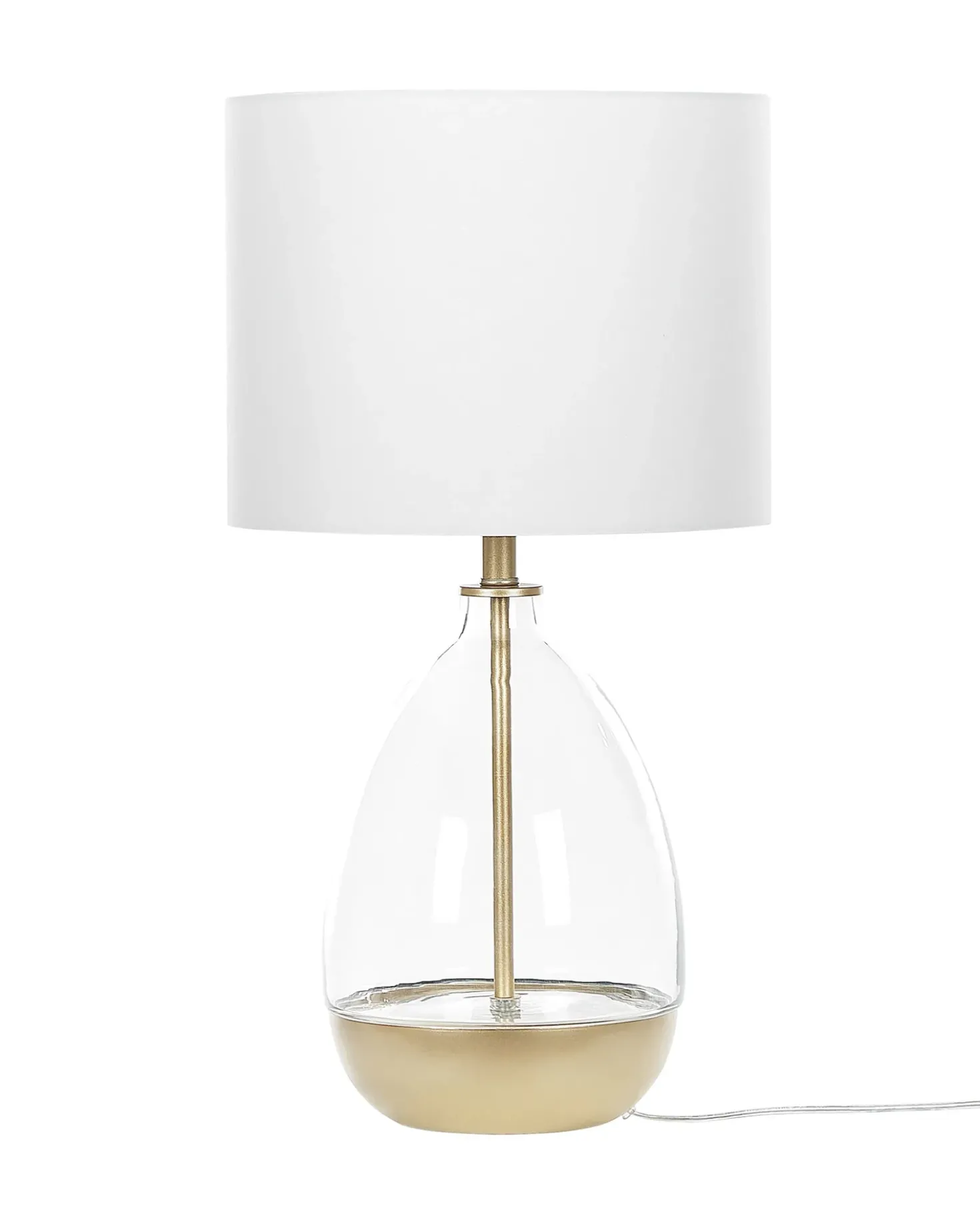 Lampada da tavolo OKARI Vetro Bianco