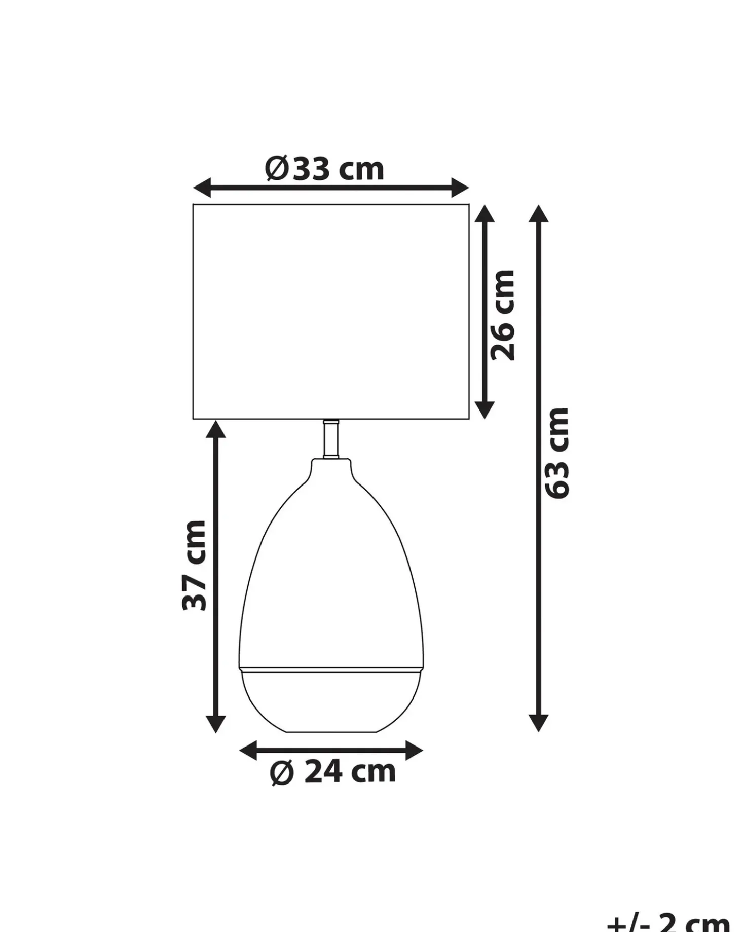 Lampada da tavolo OKARI Vetro Bianco