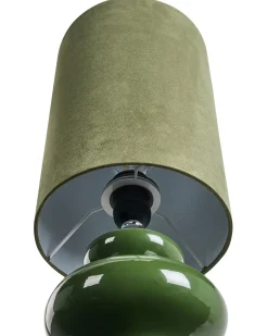 Lampada da tavolo OTEROS Verde oliva