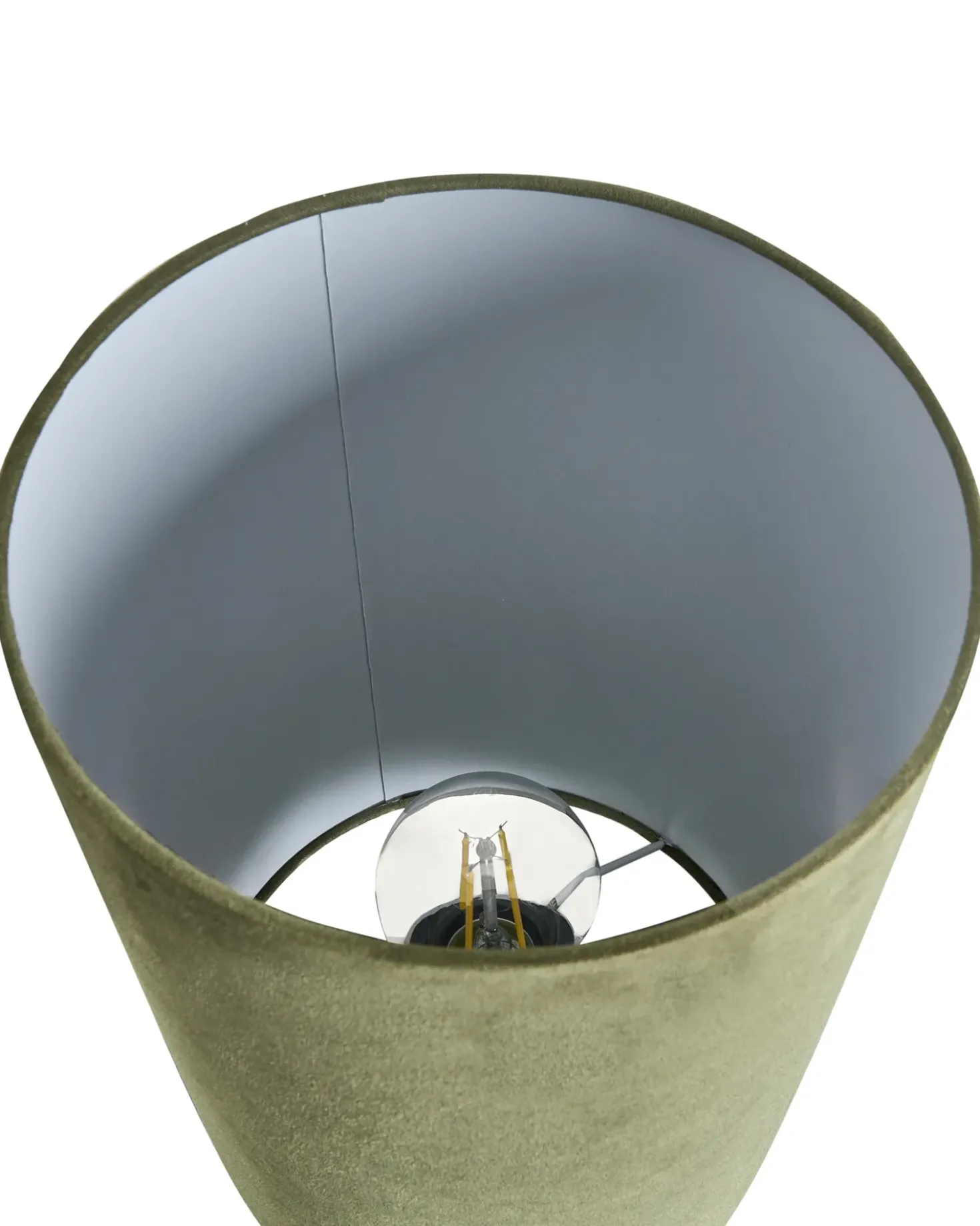 Lampada da tavolo OTEROS Verde oliva
