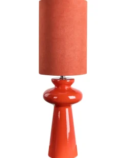 Lampada da tavolo OTEROS Rosso