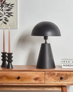 Lampada da tavolo PALMIET Metallo Nero