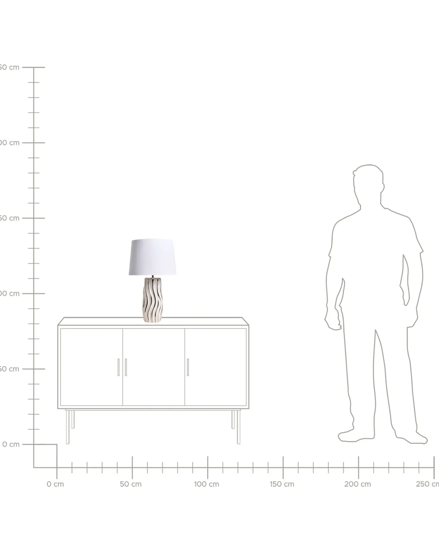 Lampada da tavolo PATUCA Ceramica Bianco