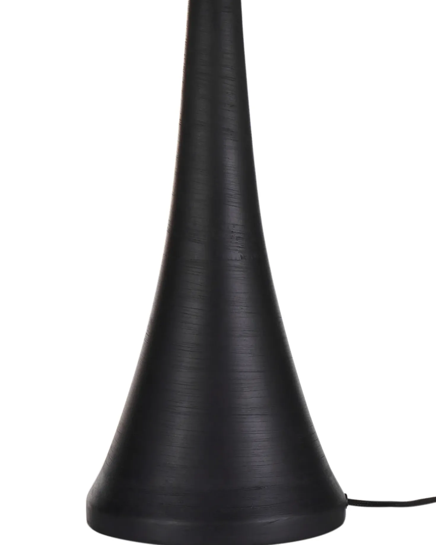Lampada da tavolo PELLEJAS Legno di mango Nero