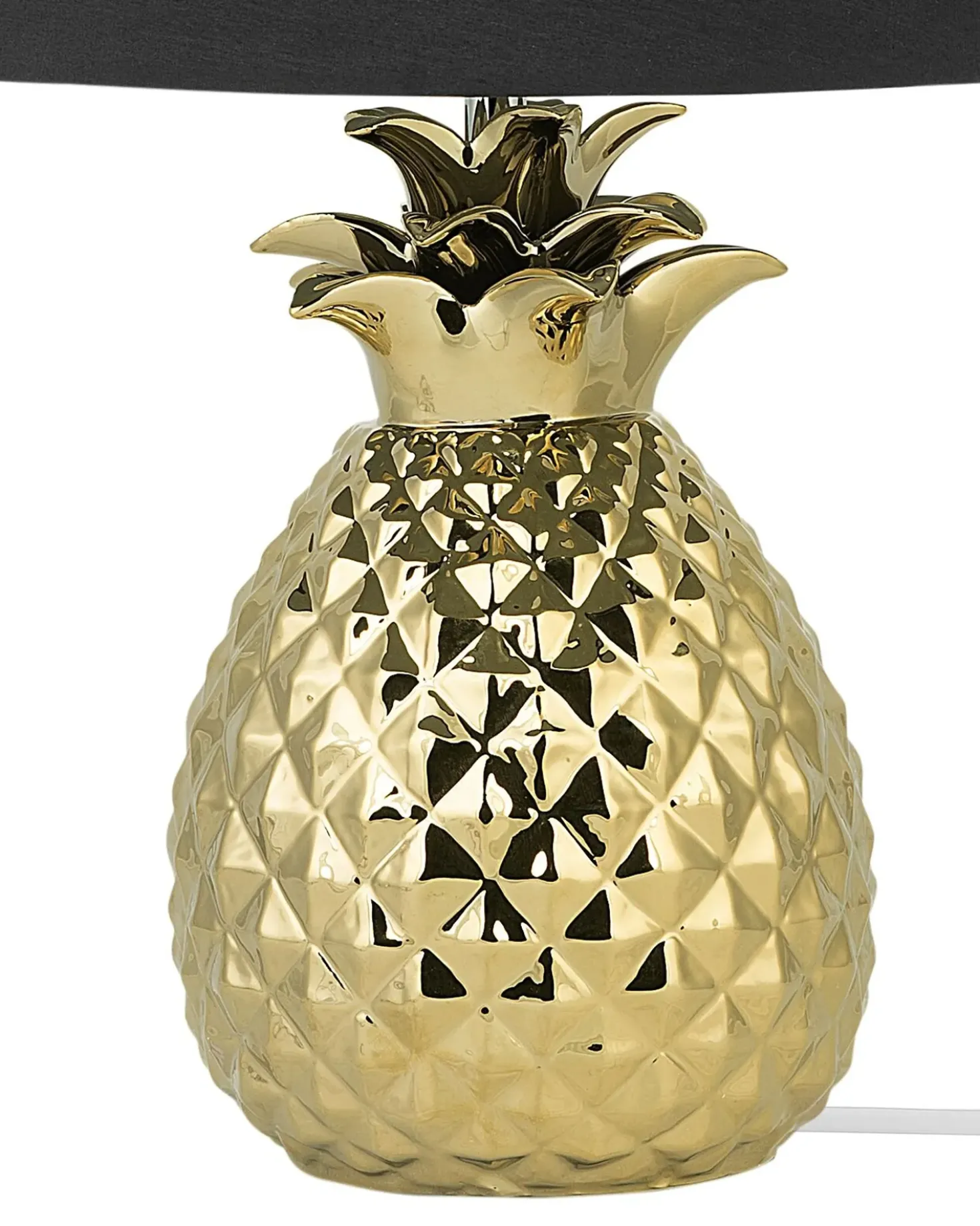 Lampada da tavolo PINEAPPLE Ceramica Oro