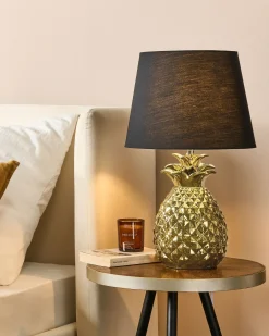 Lampada da tavolo PINEAPPLE Ceramica Oro