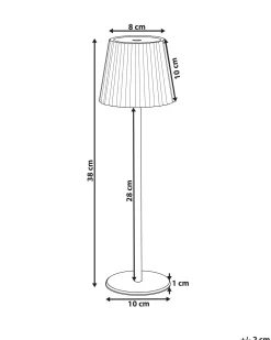 Lampada da tavolo POMBEIRO Metallo Azzurro