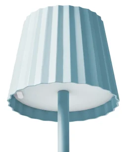 Lampada da tavolo POMBEIRO Metallo Azzurro