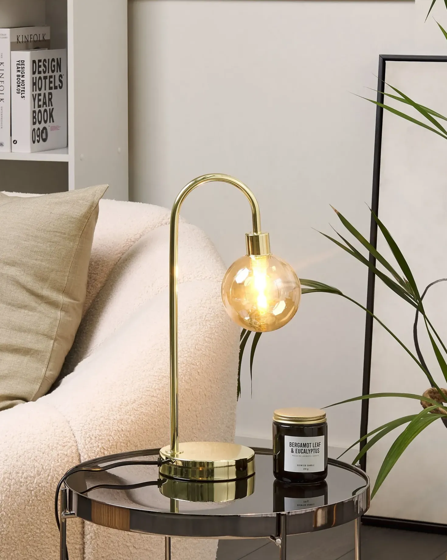 Lampada da tavolo RAMIS Metallo Oro