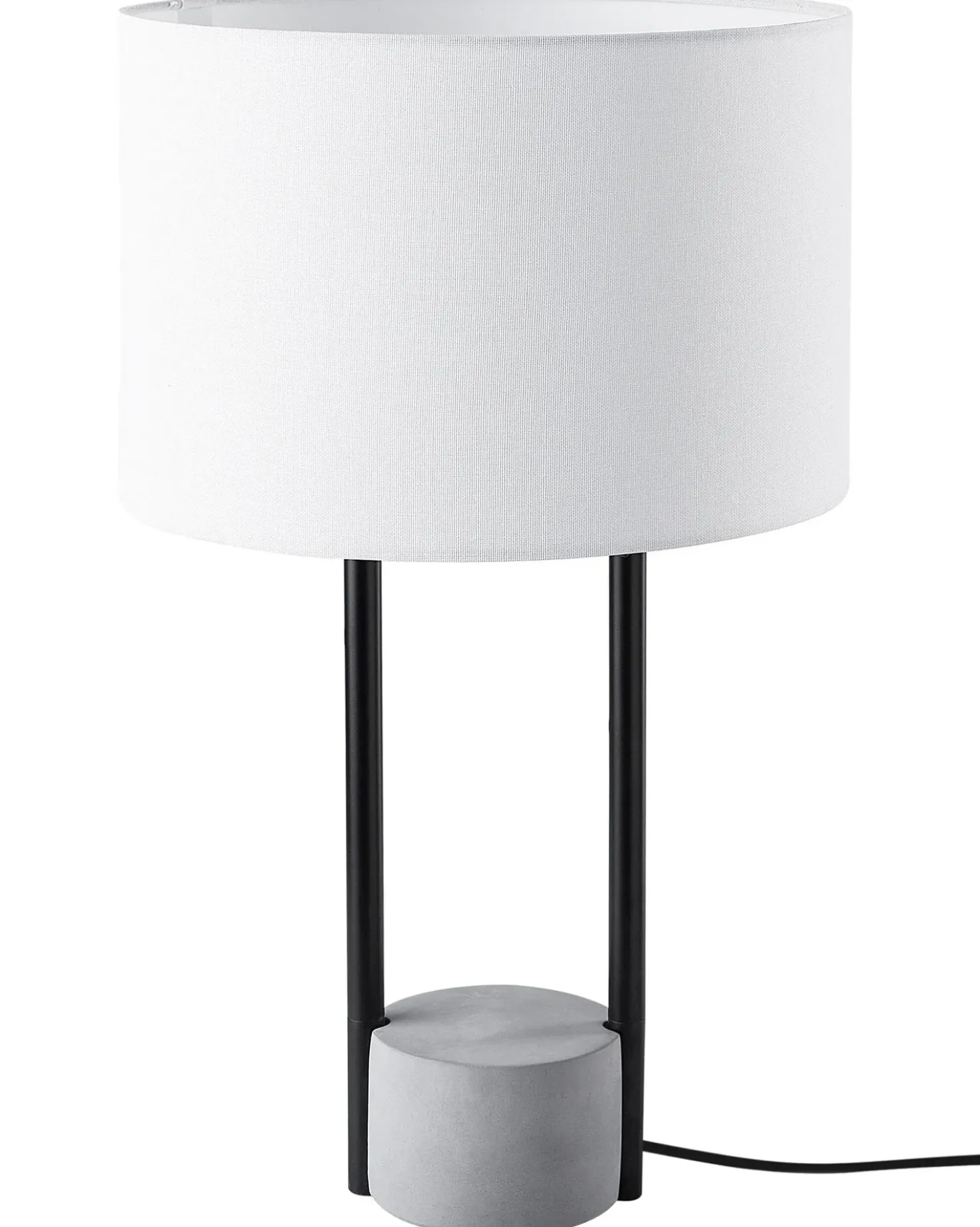 Lampada da tavolo REMUS Metallo Bianco