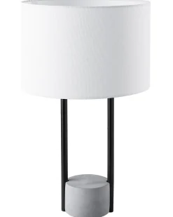 Lampada da tavolo REMUS Metallo Bianco