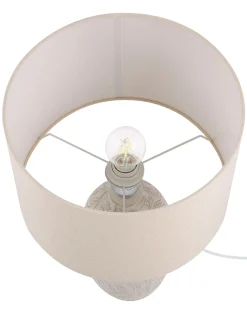 Lampada da tavolo SALZA Ceramica Beige