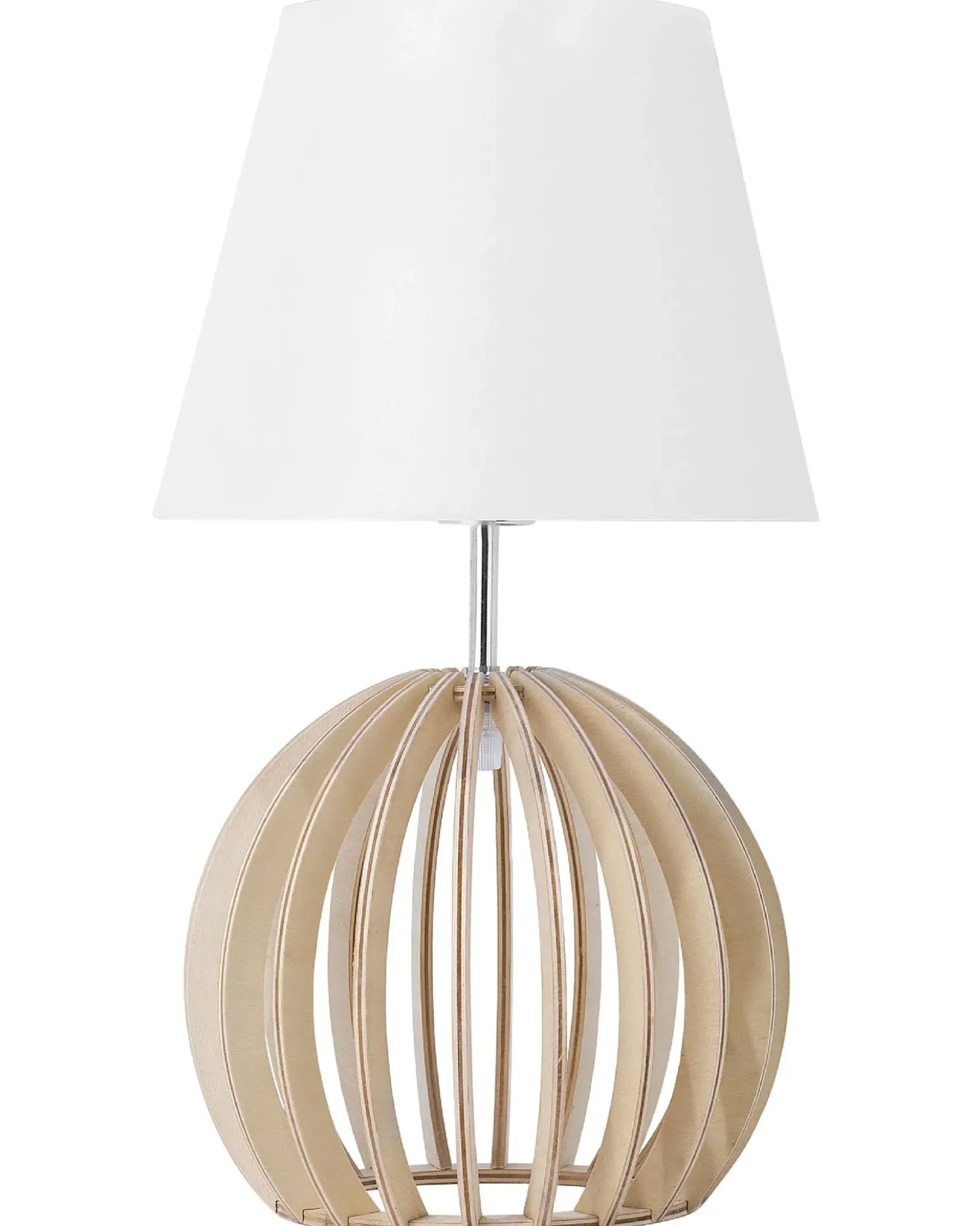 Lampada da tavolo SAMO Marrone/Bianco