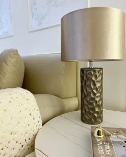 Lampada da tavolo SANKURU Ceramica Oro