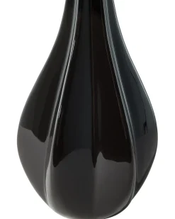 Lampada da tavolo SANTEE Porcellana Nero