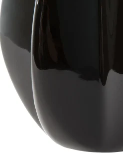 Lampada da tavolo SANTEE Porcellana Nero