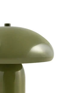 Lampada da tavolo SANYA Metallo Verde scuro