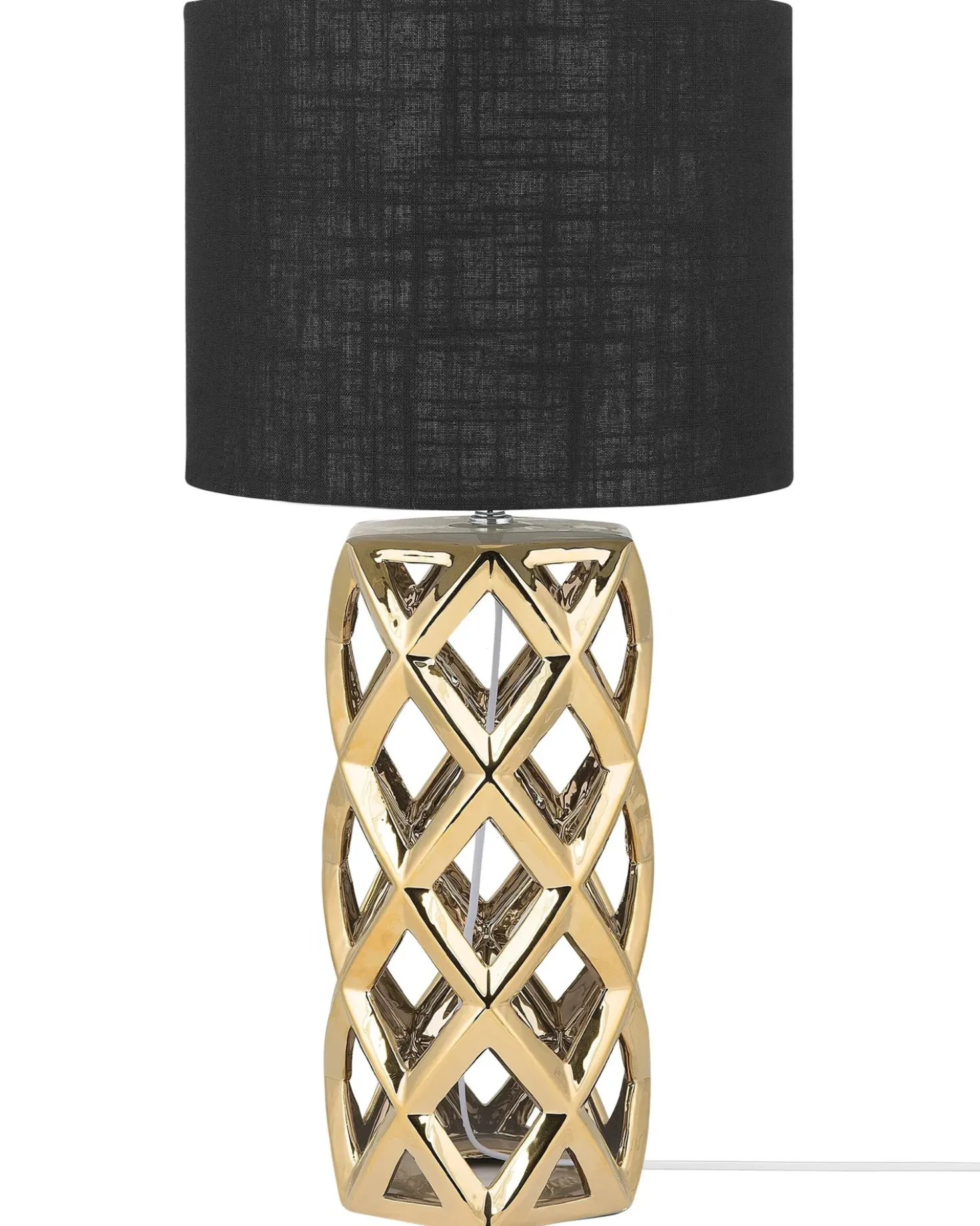 Lampada da tavolo SELJA Ceramica Oro