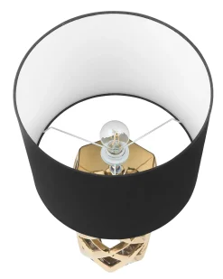 Lampada da tavolo SELJA Ceramica Oro