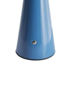 Lampada da tavolo senza fili a LED APAYAO con dimmer Metallo Blu