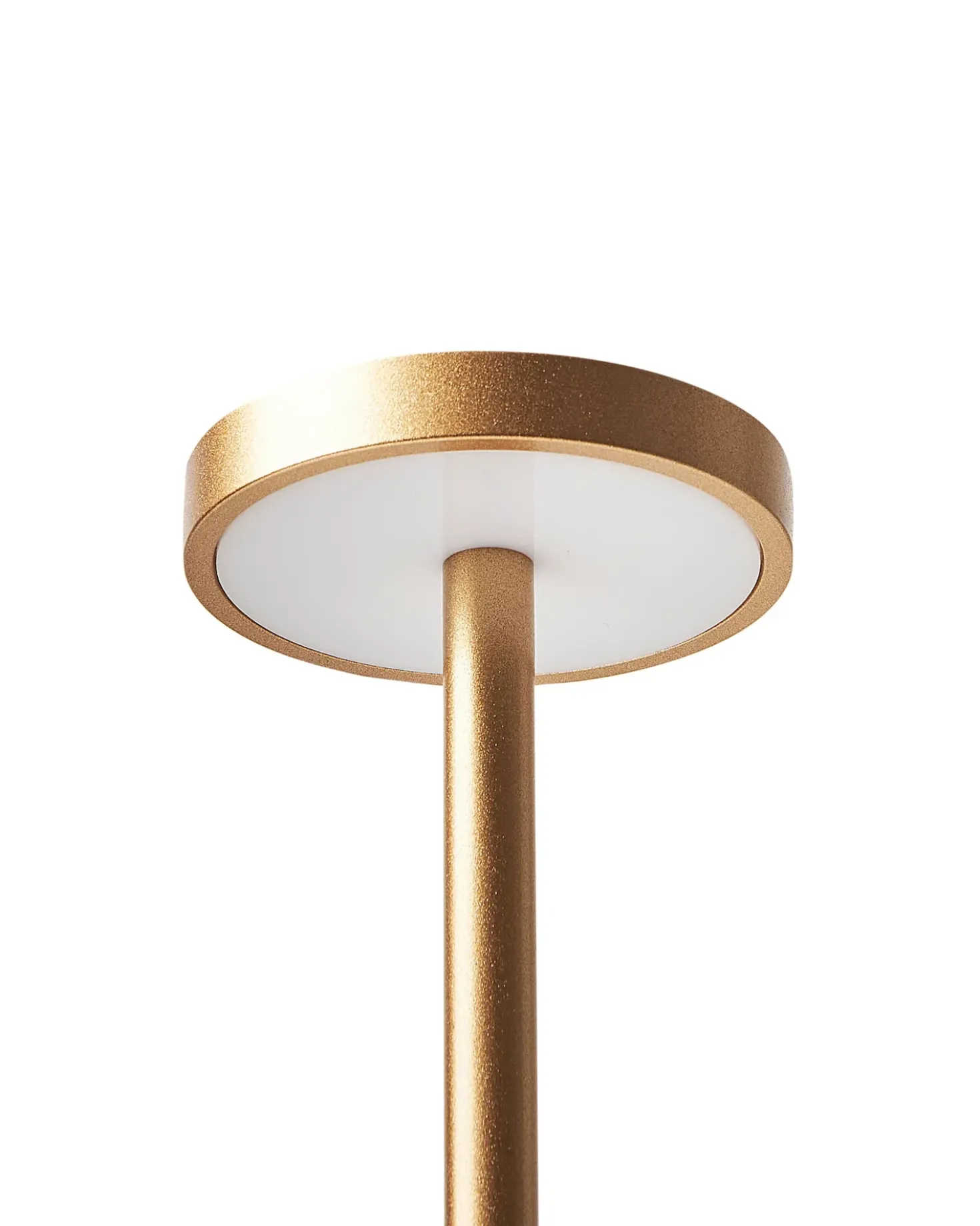 Lampada da tavolo senza fili a LED LIZANDRO con dimmer Metallo Oro