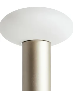 Lampada da tavolo senza fili a LED BUAYAN con dimmer Metallo Oro