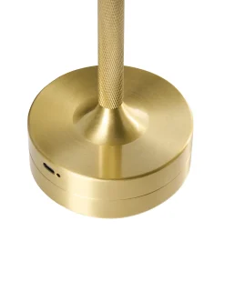 Lampada da tavolo senza fili a LED MAGO con dimmer Metallo Oro