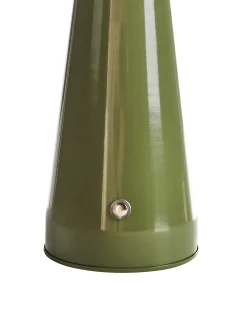 Lampada da tavolo senza fili a LED BOCONO con dimmer Metallo Verde