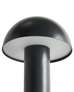 Lampada da tavolo senza fili a LED BOJO con dimmer Metallo Nero