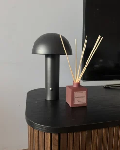 Lampada da tavolo senza fili a LED BOJO con dimmer Metallo Nero