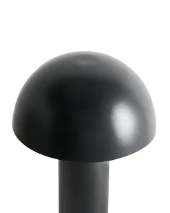 Lampada da tavolo senza fili a LED BOJO con dimmer Metallo Nero