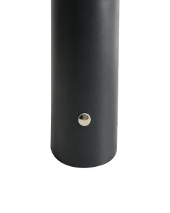 Lampada da tavolo senza fili a LED BOJO con dimmer Metallo Nero
