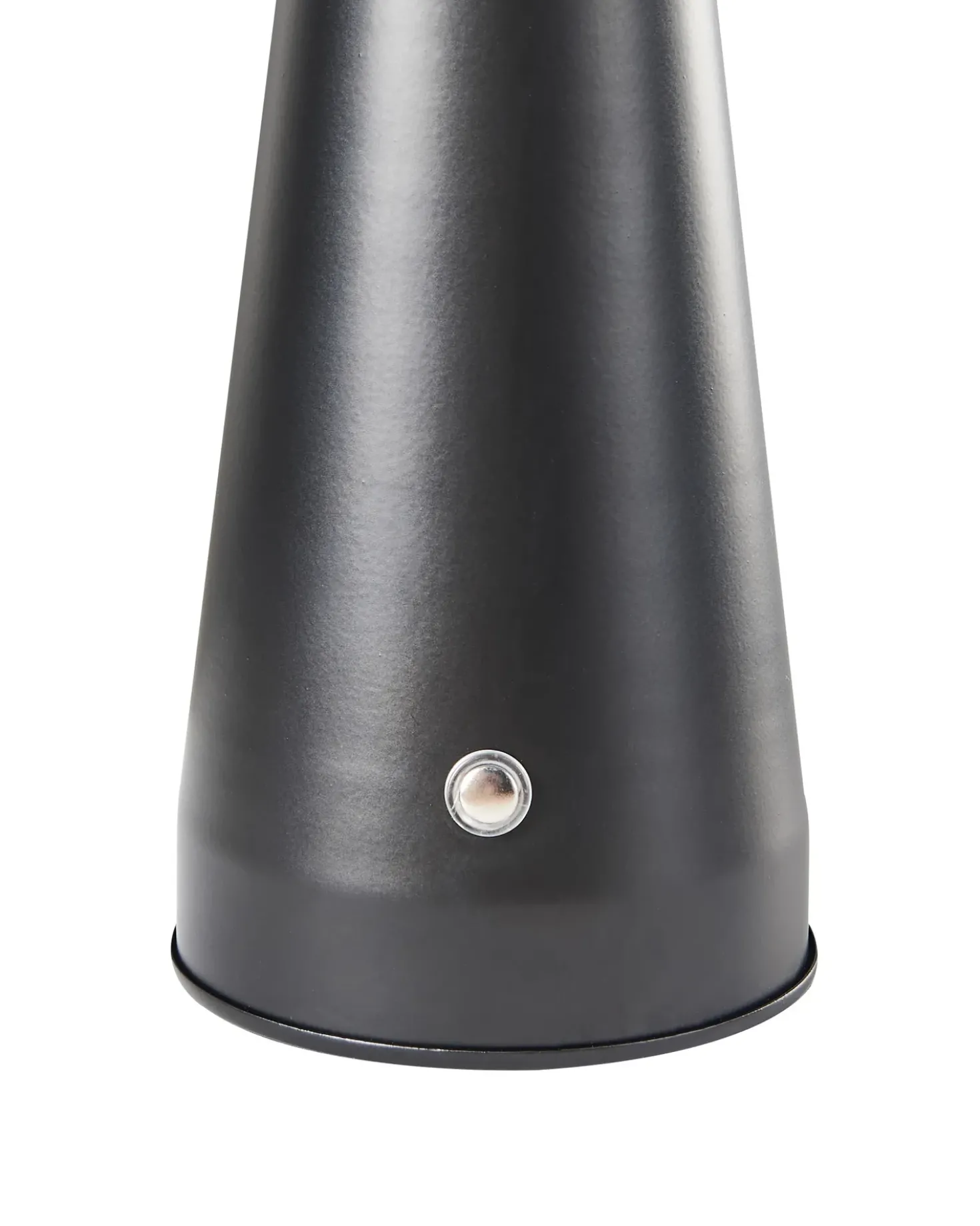 Lampada da tavolo senza fili a LED BOCONO con dimmer Metallo Nero