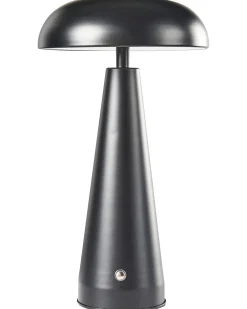 Lampada da tavolo senza fili a LED BOCONO con dimmer Metallo Nero
