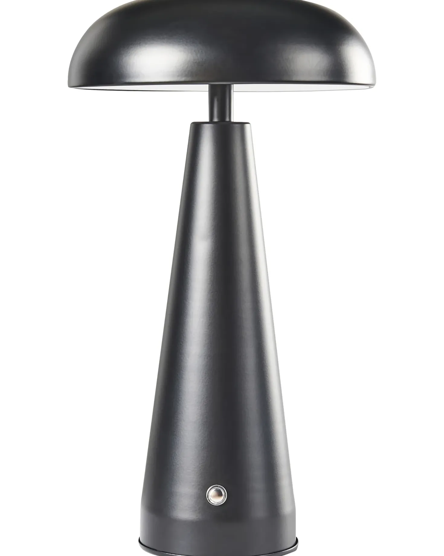 Lampada da tavolo senza fili a LED BOCONO con dimmer Metallo Nero