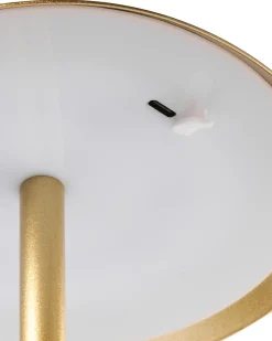 Lampada da tavolo senza fili a LED MODJO con dimmer Metallo Oro