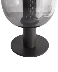 Lampada da tavolo senza fili a LED PULANGI con dimmer Metallo Nero