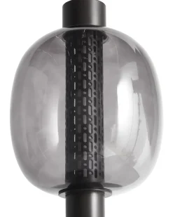 Lampada da tavolo senza fili a LED PULANGI con dimmer Metallo Nero