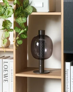 Lampada da tavolo senza fili a LED PULANGI con dimmer Metallo Nero